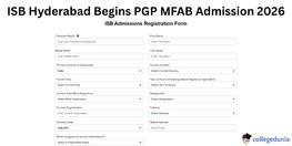 ISB Hyderabad Begins PGP MFAB Admission 2026